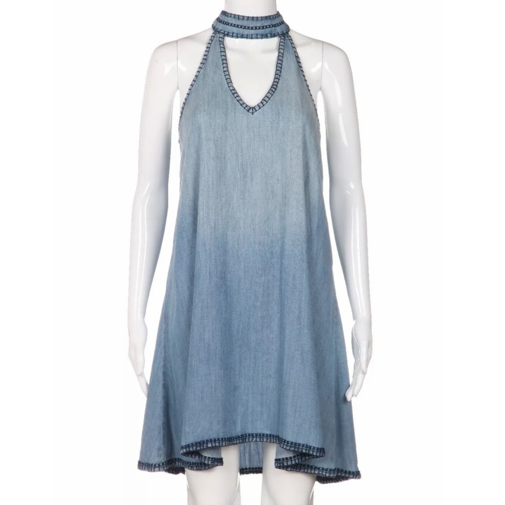 Cloth & Stone Chambray Shift Dress